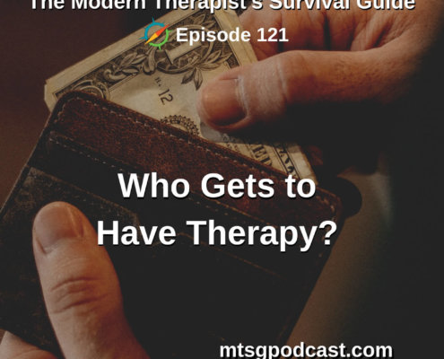Who Gets to Have Therapy?