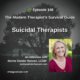 Suicidal Therapists