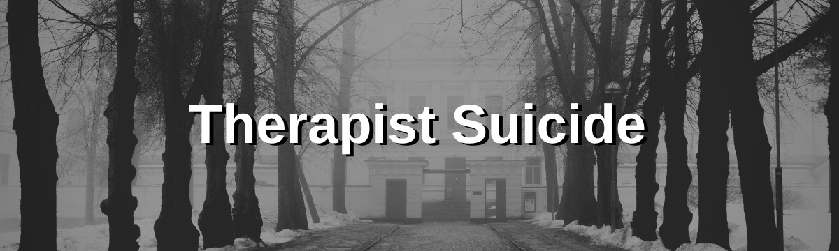 Therapist Suicide