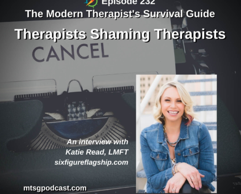 Therapists Shaming Therapists