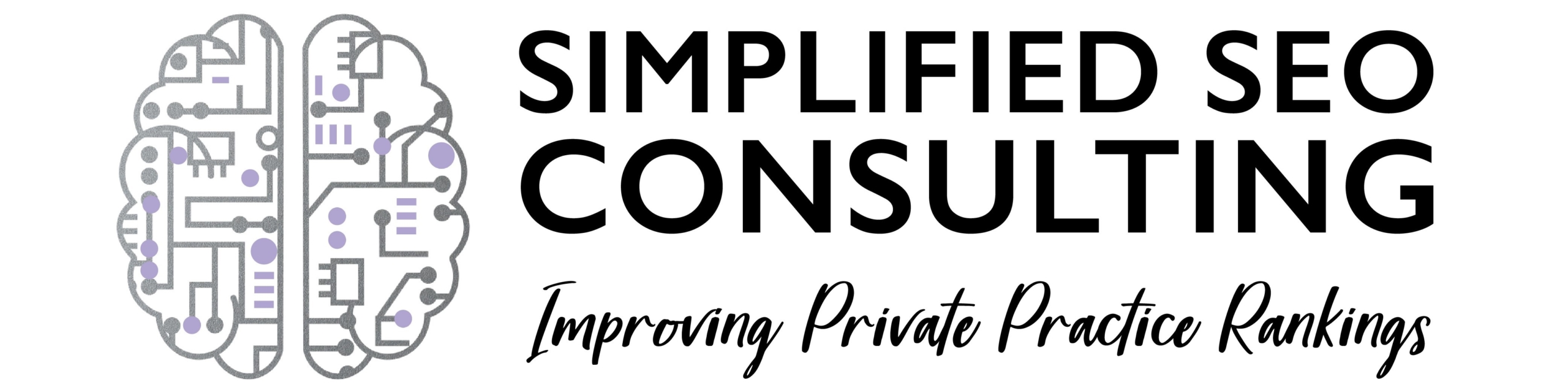 Logo Image of Simplified SEO Consulting, our very generous sponsor for this week's podcast episode of the Modern Therapist's Survival Guide. Simplified SEO provides search engine optimization services and training to improve your organic search rankings on Google.