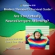 Photo ID: Construction paper with ripped edges placed in a rainbow with a picture of Sonny Jane Wise to one side and text overlay "Episode 318: Are You Actually Neurodivergent Affirming? An Interview with Sonny Jane Wise"