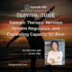 Image: Podcast episode 435 on Somatic Therapy and Nervous System Regulation, featuring Linda Thai, with silhouette of a woman at sunset and guest photo inset.