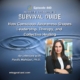 Image: Episode 440 – Modern Therapist’s Survival Guide: How Conscious Awareness Shapes Leadership, Therapy, and Collective Healing. An interview with Pardis Mahdavi, Ph.D." A ripple pattern in water forms the background. A headshot of Pardis Mahdavi appears in the bottom right. The podcast’s URL, mtgspodcast.com, is noted at the bottom.