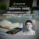 Image: Podcast graphic for Episode 456 of Modern Therapist’s Survival Guide. Text discusses how student loan debt impacts therapists compared to other professions. Background shows an open notebook, calculator, and charts, with a portrait of guest Mick MacLavery. Website listed as mtsgpodcast.com.